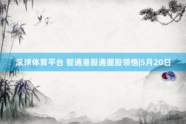 滚球体育平台 智通港股通握股领悟|5月20日